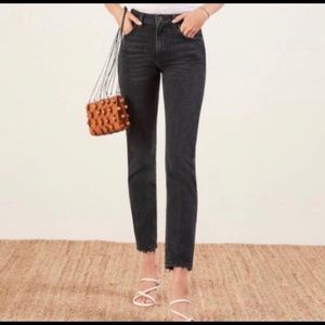 Reformation Julia high rise cigarette jeans